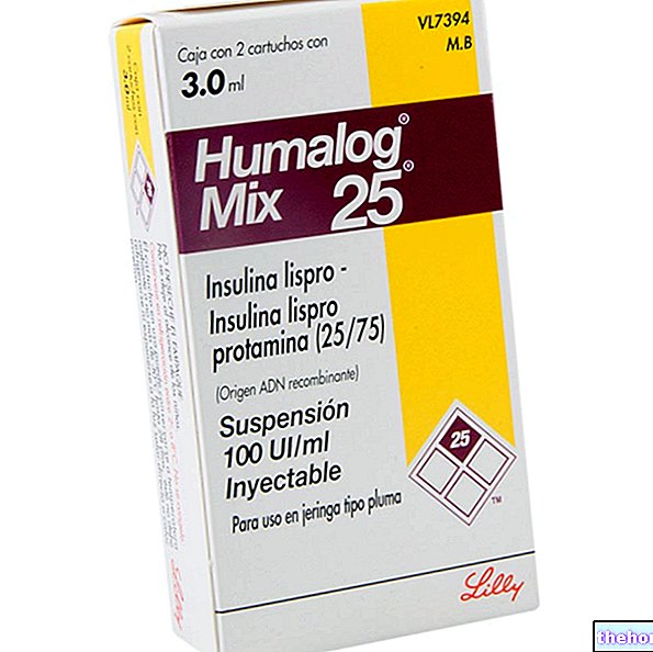 HUMALOG MIX ® - Insuline lispro + insuline lispro protamine