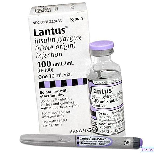 LANTUS ® - insulinas glarginas