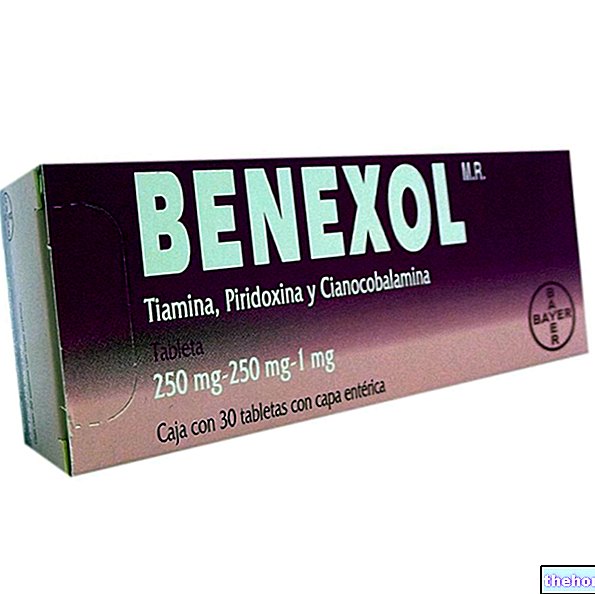BENEXOL B12 ® - tiamiin + püridisoksiin + tsüanokobalamiin