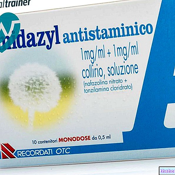 IMIDAZYL Antihistamiin ® Nafazolina ja Tonzilamina
