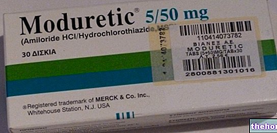 MODURETIC ® Amilorid + hidroklorotiazid
