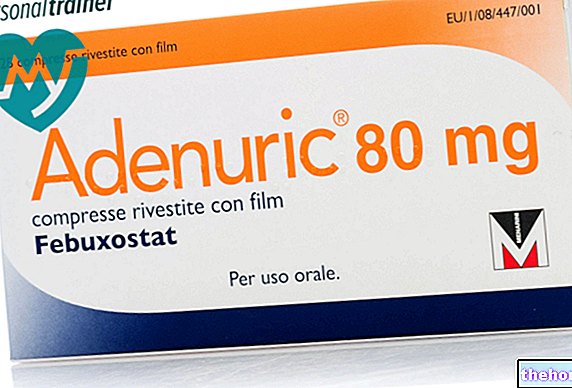 Adenuric - pakendi infoleht