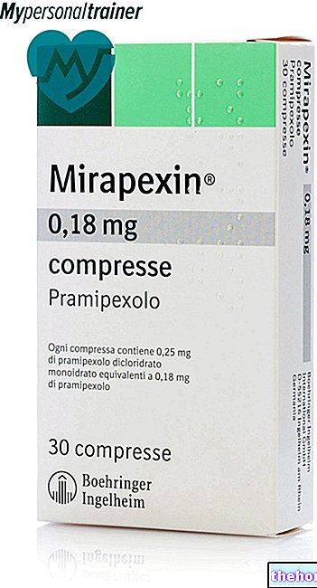 Mirapexin - písomná informácia pre používateľov