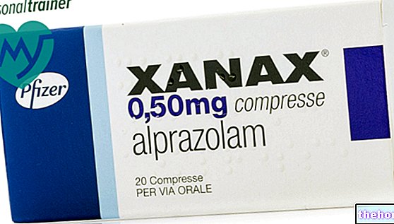 Xanax - แผ่นพับบรรจุภัณฑ์
