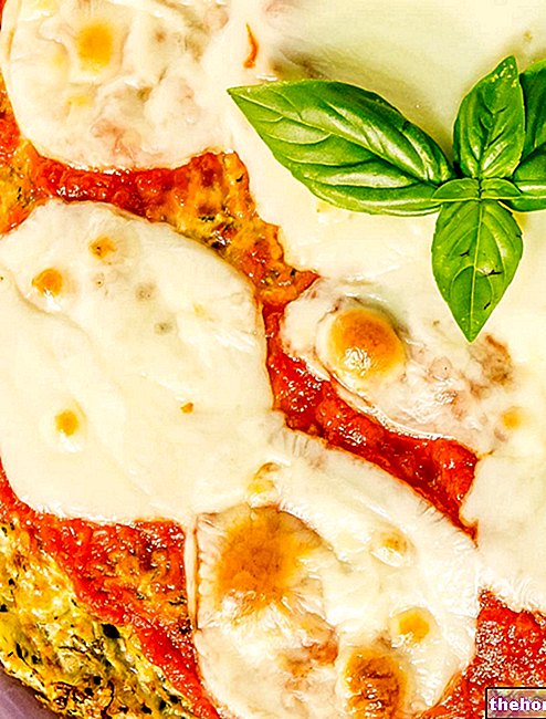 Gefälschte Zucchini-Pizza - Hefefrei und Glutenfrei