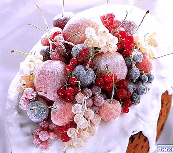 Frosted fruit