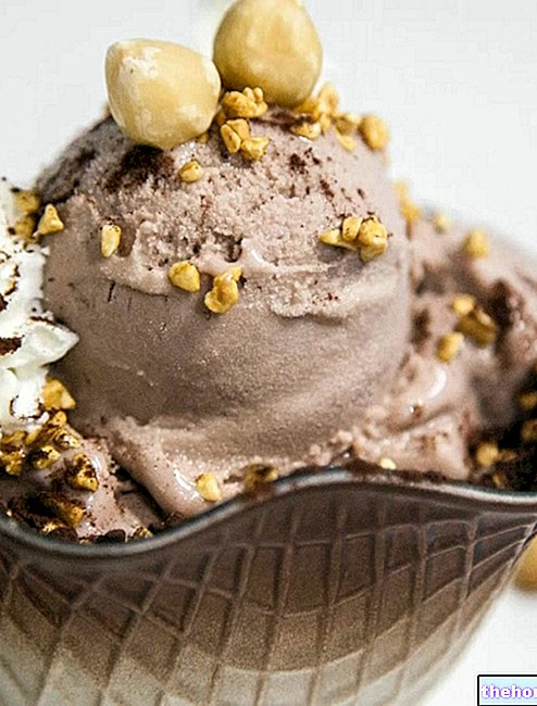 Мороженое с белком фундука - без мороженого