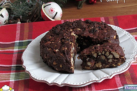 Panpepato 또는 Pampepato - 크리스마스 케이크