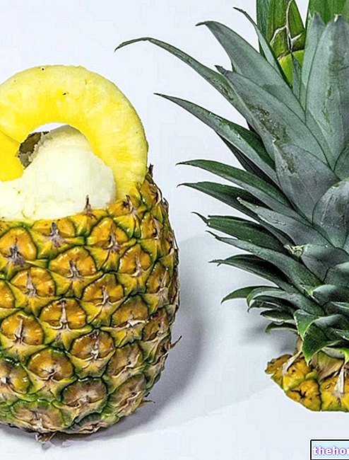 Brezalkoholni sorbet iz ananasa