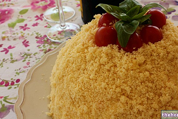 Gâteau salé au mimosa